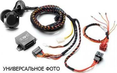 Штатная электрика фаркопа Hak-System (полный комплект) 7-полюсная для Opel Astra H хэтчбек (модели без R.E.C.) 2004-2009. Артикул 12150522