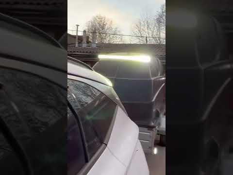 Светодиодная балка на прицепе)