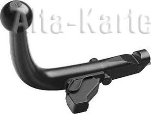 Фаркоп Brink (Thule) для Toyota Corolla III Verso 2004-2009. Быстросъемный крюк. Артикул 443800