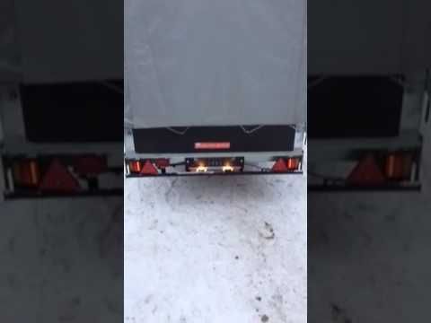 Прицеп тайга с LED фонарями Прицеп тайга с LED фонарями