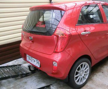 Фаркоп Steinhof для Kia Picanto I хэтчбек 5-дв. 2004-2011. Тип Шара:. Артикул K-005